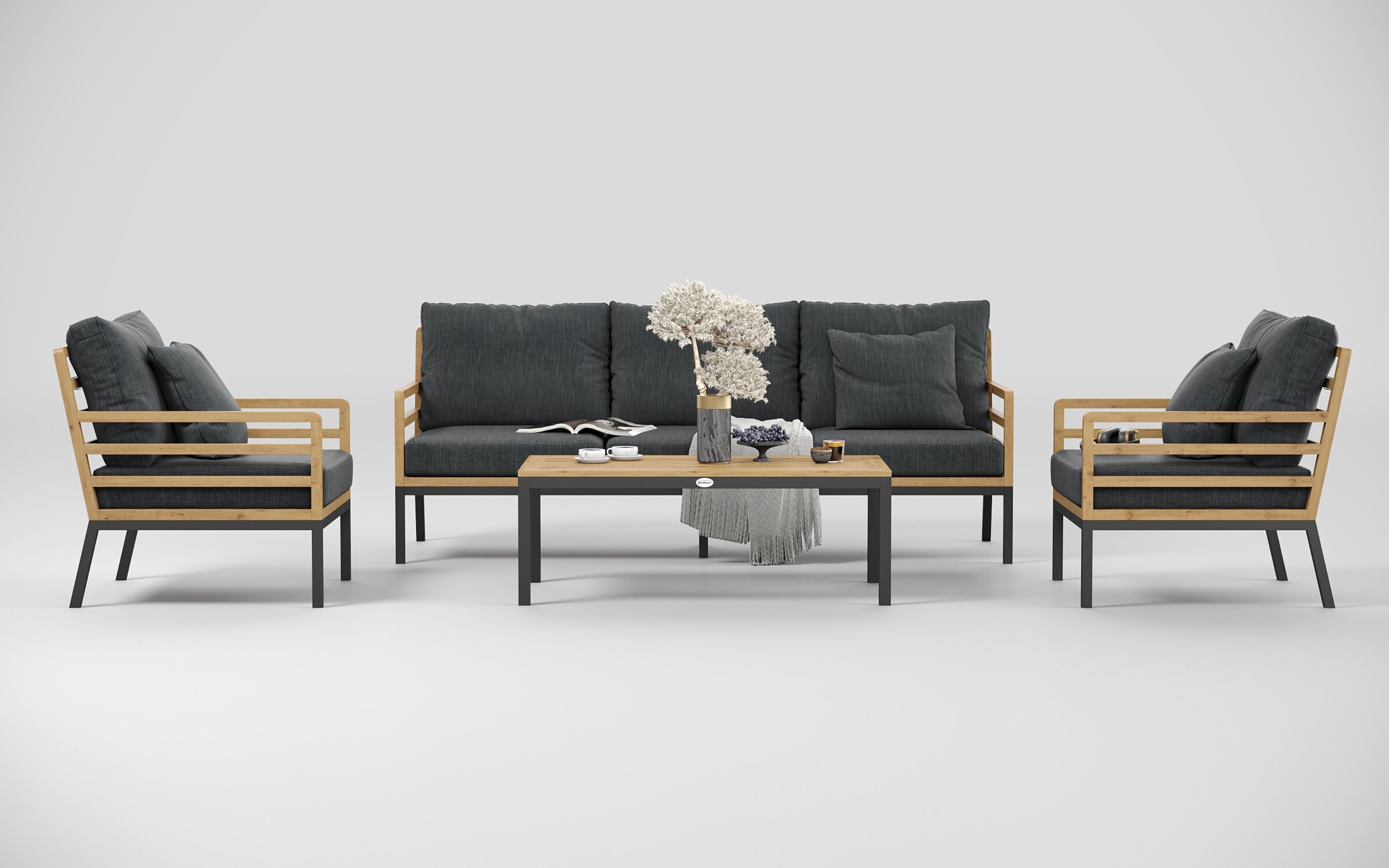 Лаунж зоны Gardenini Premium PatioCalma long