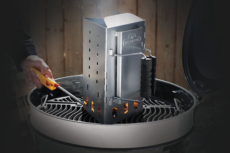 Стартер для розжига углей Napoleon треугольный складной