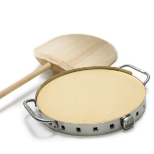 Набор для приготовления пиццы Broil King (лопатка, камень на подставке)