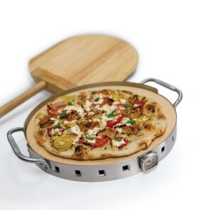 Набор для приготовления пиццы Broil King (лопатка, камень на подставке)