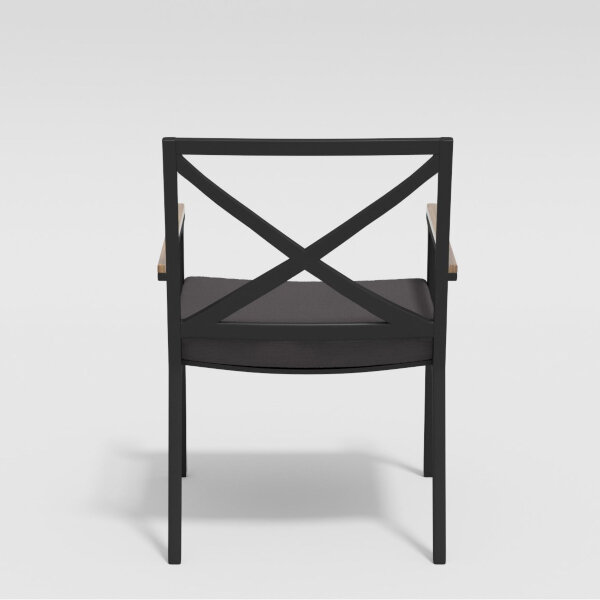 Стул Gardenini Calma темно-серый/антрацит