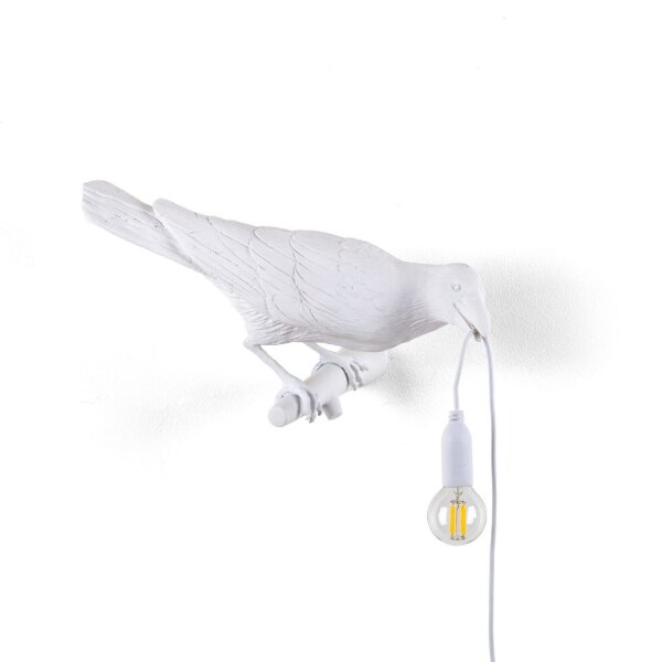 Настенный светильник Seletti Bird Looking Right White