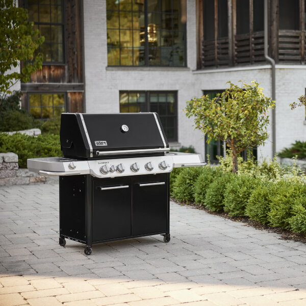 Газовый гриль Weber Summit FS38 E черный