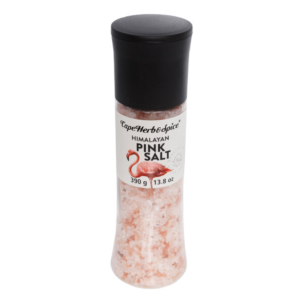 Специя CapeHerb Гималайская розовая соль 390 г мельница