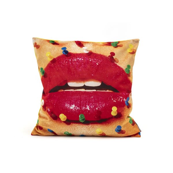 Seletti Подушка Toiletpaper Mouth With Pins
