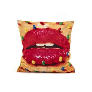 Seletti Подушка Toiletpaper Mouth With Pins