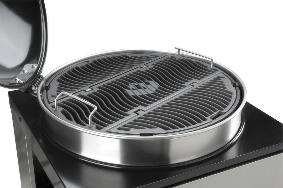 Решетка для гриля Napoleon чугунная c боковыми створками для угольных грилей