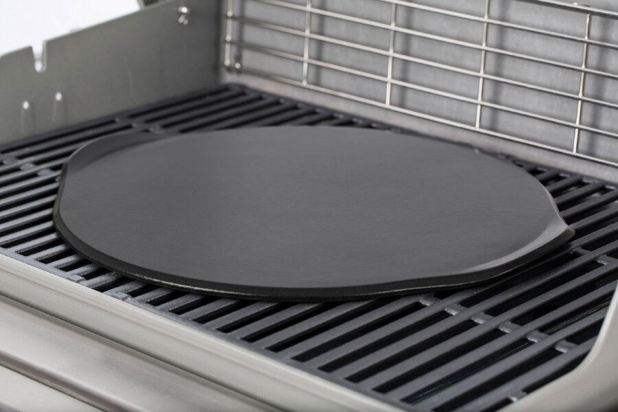Камень для пиццы Weber круглый большой черный