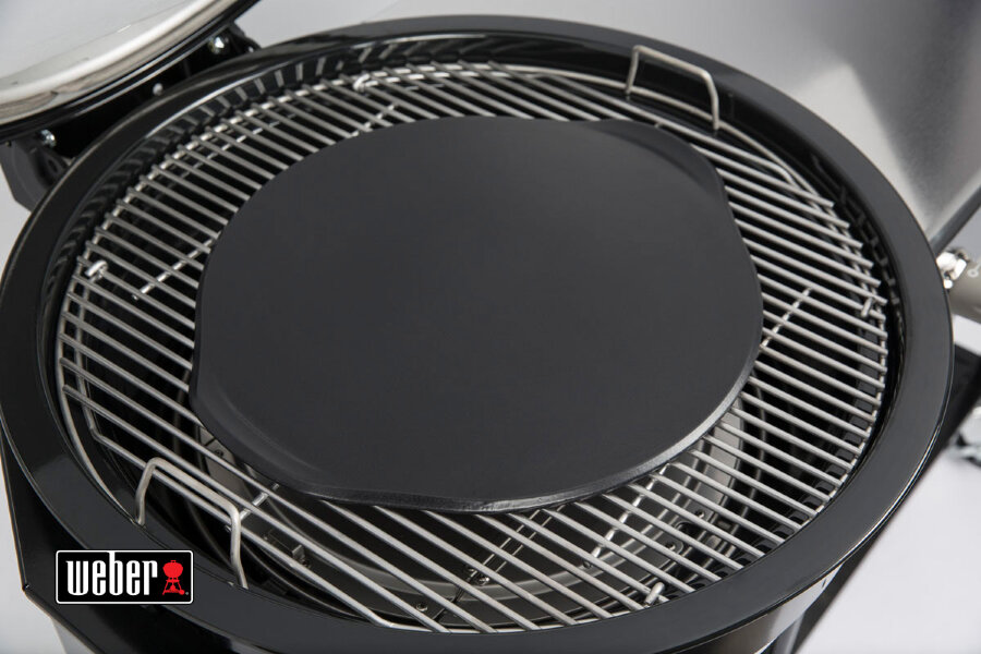 Камень для пиццы Weber круглый большой черный