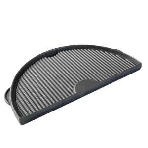 Сковорода для гриля Big Green Egg L планча полукруглая чугунная