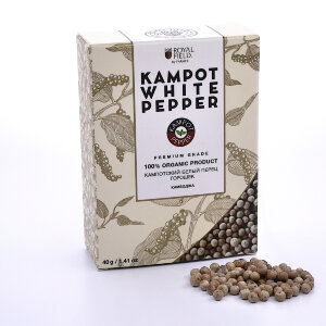 Кампотский белый перец Royal Field 40 г