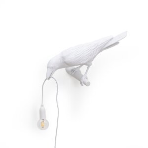 Seletti Настенный светильник Bird Looking Left White