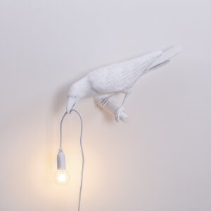 Seletti Настенный светильник Bird Looking Left White
