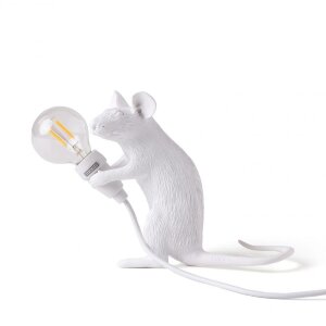 Seletti Настольная лампа Mouse Lamp Sitting USB