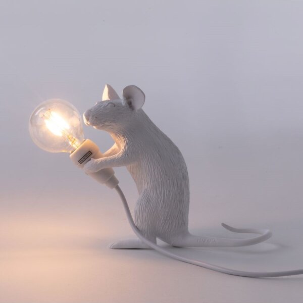 Seletti Настольная лампа Mouse Lamp Sitting USB