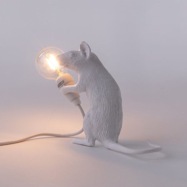 Seletti Настольная лампа Mouse Lamp Sitting USB