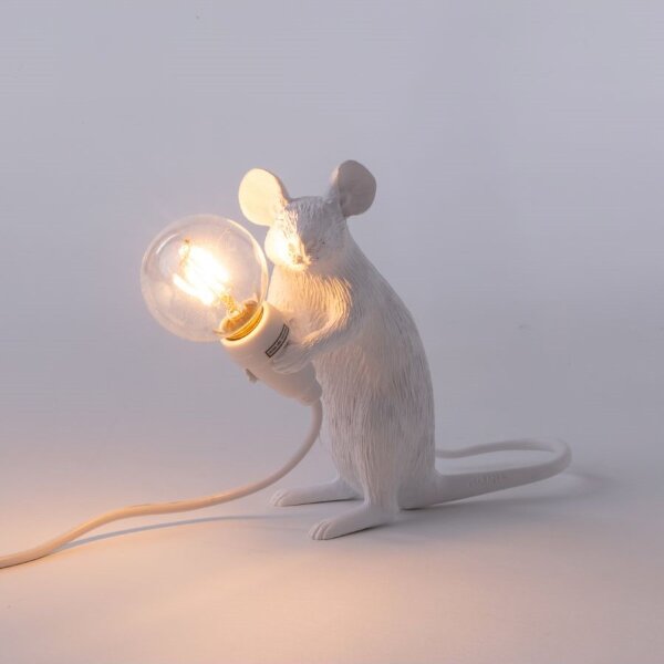Seletti Настольная лампа Mouse Lamp Sitting USB