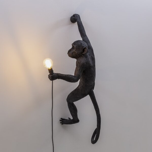 Seletti Настенный светильник Monkey Lamp Hanging Right