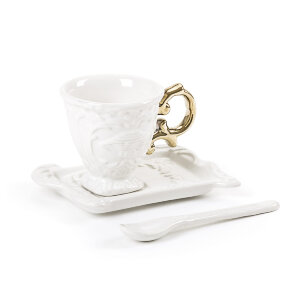 Seletti Кофейная пара I-Coffee Gold