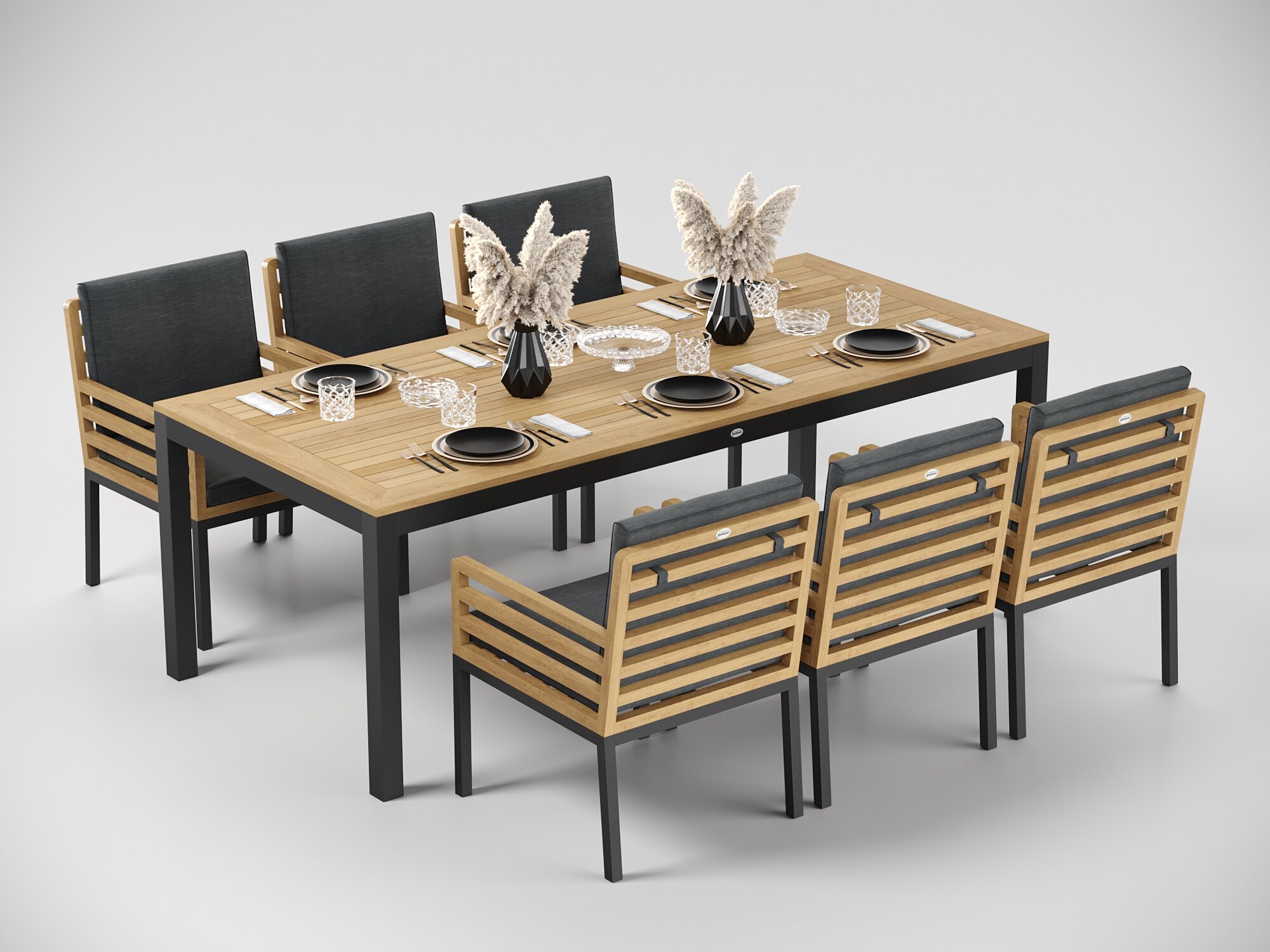 Обеденные группы Gardenini Premium Bella