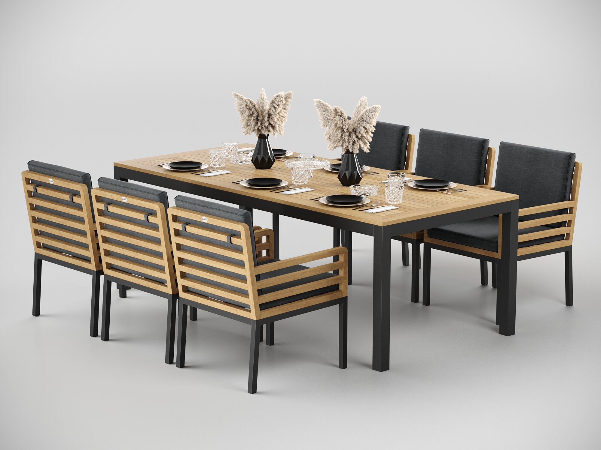 Обеденные группы Gardenini Premium Bella