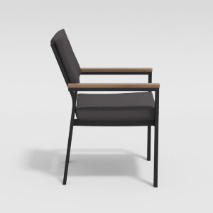 Стул Gardenini Bella темно-серый/антрацит