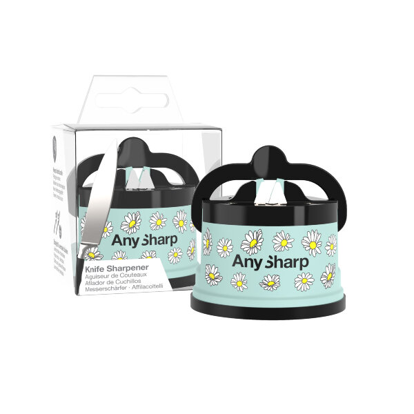 Точилка для ножей AnySharp Elite голубой/ромашки
