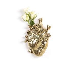 Seletti Ваза Love in Bloom Gold