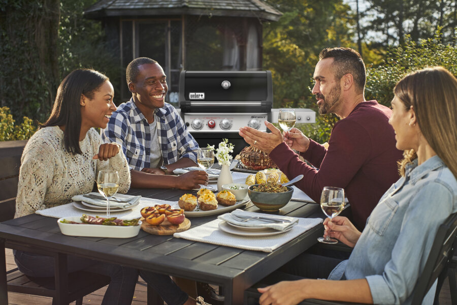 Газовый гриль Weber Spirit E-325S GBS черный