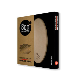 Камень для пиццы 800 Degrees Premium Pizza Stone круглый 37 см