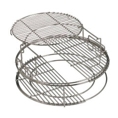 Набор многоуровневых решеток для гриля Big Green Egg L сталь 5 частей