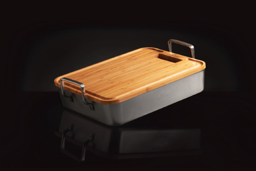 Противень Napoleon с разделочной доской нержавеющая сталь