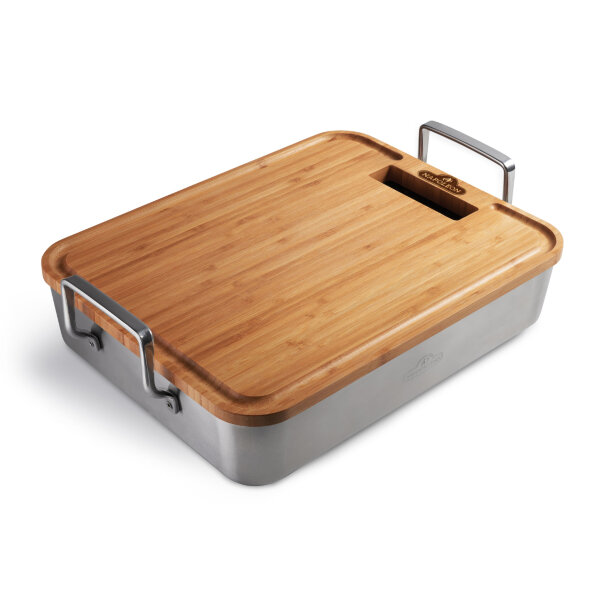 Противень Napoleon с разделочной доской нержавеющая сталь