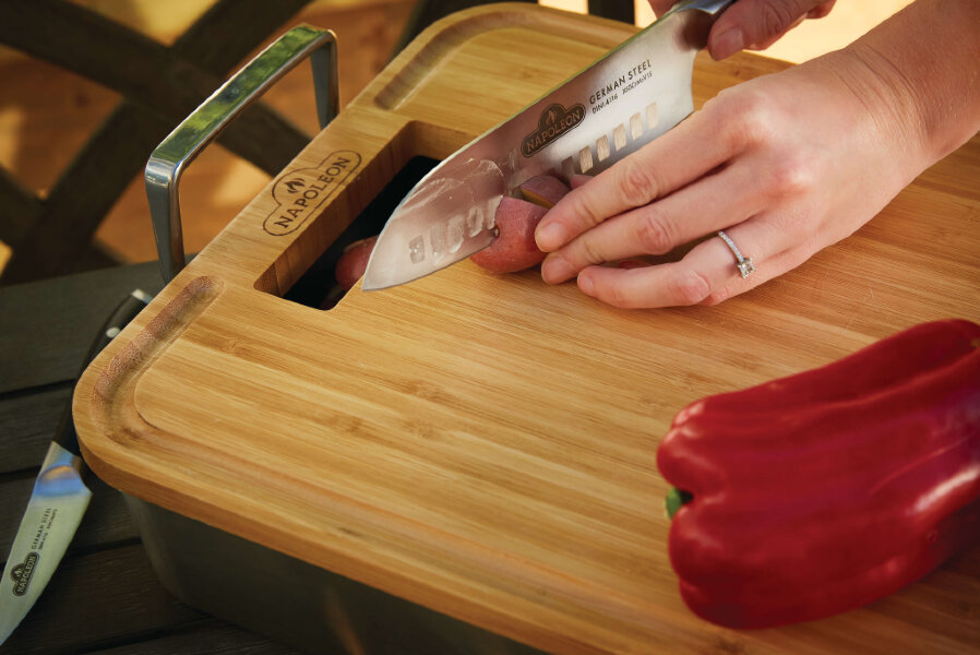 Противень Napoleon с разделочной доской нержавеющая сталь