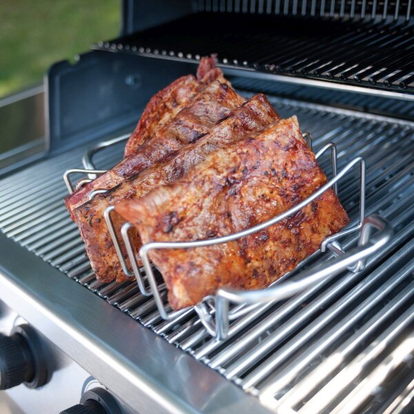 Подставка для ребрышек Broil King нержавеющая сталь