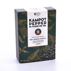 Кампотский перец в кристаллах соли Royal Field Kampot Fleur de Sel 40 г