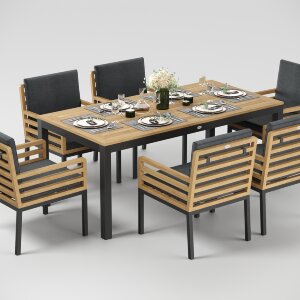 Обеденные группы Gardenini Premium Bella