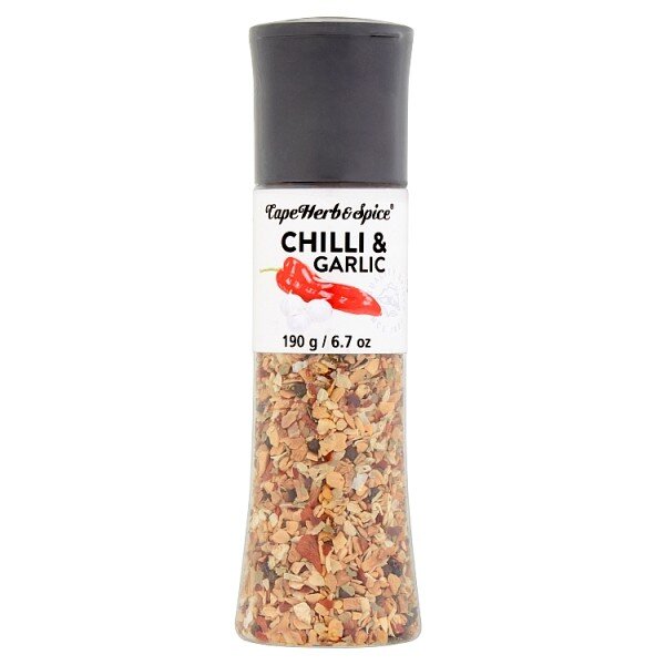 Специя CapeHerb Чили и чеснок 190 г мельница