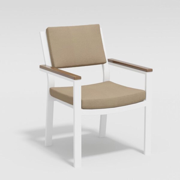 Стул Gardenini Bella белый/бежевый