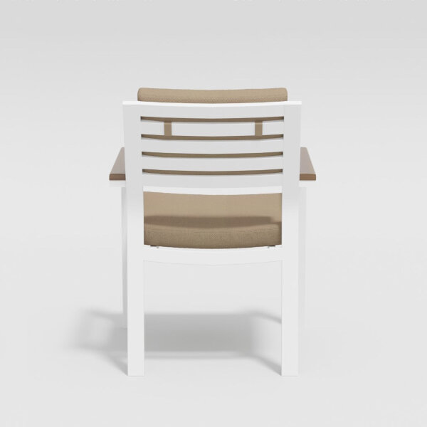 Стул Gardenini Bella белый/бежевый