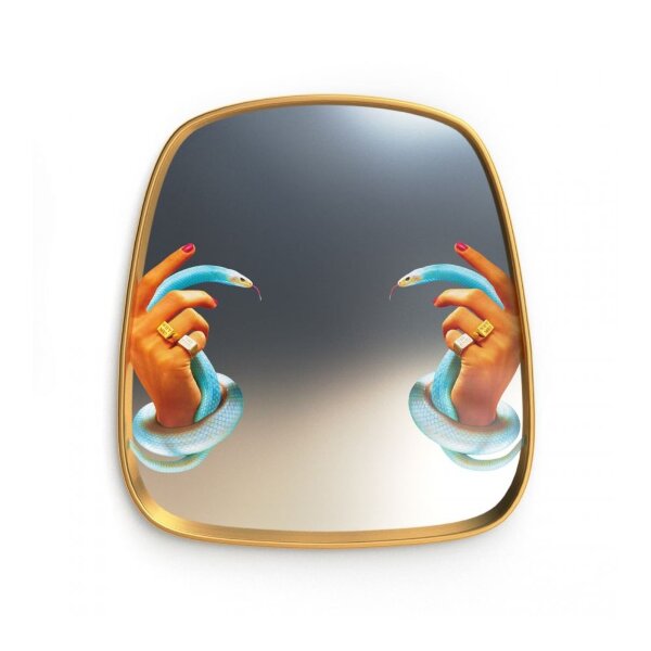 Seletti Зеркало Hands with Snakes