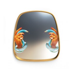 Seletti Зеркало Hands with Snakes