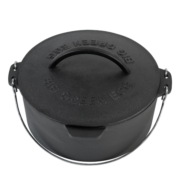 Духовка голландская для гриля Big Green Egg XXL/XL/L/M чугунная 5.2 л