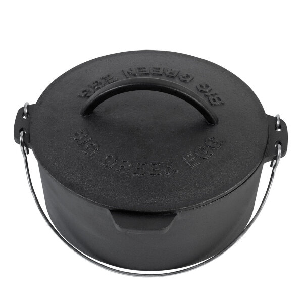 Духовка голландская для гриля Big Green Egg XXL/XL/L/M чугунная 5.2 л