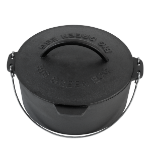 Духовка голландская для гриля Big Green Egg XXL/XL/L/M чугунная 5.2 л