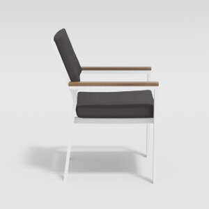 Стул Gardenini Bella белый/антрацит