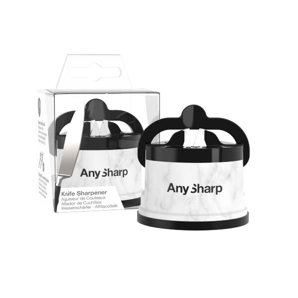 Точилка для ножей AnySharp Elite белый/мрамор