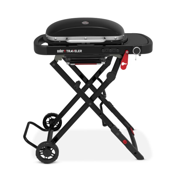 Газовый гриль Weber Traveler Compact черный