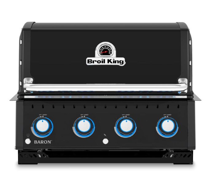 Гриль газовый Broil King BARON 420 BI встраиваемый SHADOW