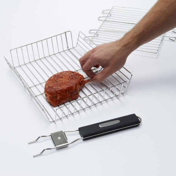 Корзина для гриля Broil King со съемной ручкой нержавеющая сталь